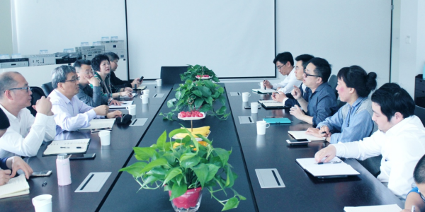 嘉兴市副市长盛全生一行来司调研